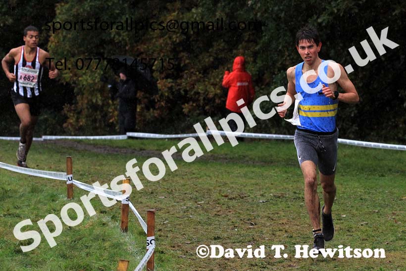 Mens Under-17s 2023 National Cross Country Relays, Berry Hill Park, Mansfield.  Photo: David T. Hewitson/Sports for All Pics